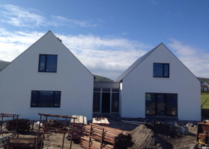 Building new modern home