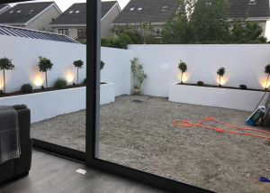 Renovated outdoor patio area with aesthetic lights installed, Image 10